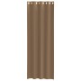 Light brown chiffon curtains with eyelets, 2 units by , Curtains and curtains - Ref: Foro24-4102129, Price: 13,29 €, Discount: %