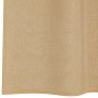 Gaze-Vorhänge mit Ösen, 2 Stück, Sandfarben. von , Vorhänge und Gardinen - Ref: Foro24-4102120, Preis: 13,24 €, Rabatt: %