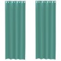 Gaze-Vorhänge mit Ösen, 2 Stück, türkis. von , Vorhänge und Gardinen - Ref: Foro24-4102148, Preis: 16,42 €, Rabatt: %