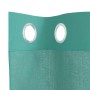 Gaze-Vorhänge mit Ösen, 2 Stück, türkis. von , Vorhänge und Gardinen - Ref: Foro24-4102148, Preis: 16,42 €, Rabatt: %