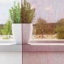 Gaze-Vorhänge mit Ösen, 2 Stück, Weinrot. von , Vorhänge und Gardinen - Ref: Foro24-4102160, Preis: 16,52 €, Rabatt: %