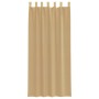 Gauze curtains with pockets for rods 2 pcs. sand by , Curtains and curtains - Ref: Foro24-4102218, Price: 13,12 €, Discount: %