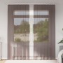 Gauze curtains with 2 brown tab tops. by , Curtains and curtains - Ref: Foro24-4102264, Price: 15,15 €, Discount: %
