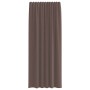 Gauze curtains with 2 brown tab tops. by , Curtains and curtains - Ref: Foro24-4102264, Price: 15,15 €, Discount: %