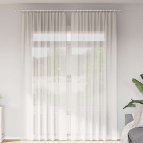 Gauze curtains with 2 white tab tops. Size: 140x260 cm. by , Curtains and curtains - Ref: Foro24-4102335, Price: 15,60 €, Dis...