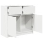 Sideboard mit weißer Schublade 80x34x76 cm aus Ingenieurholz von , Sideboards - Ref: Foro24-861535, Preis: 88,74 €, Rabatt: %