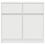 Sideboard mit weißer Schublade 80x34x76 cm aus Ingenieurholz von , Sideboards - Ref: Foro24-861535, Preis: 88,74 €, Rabatt: %