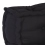 Modular anthracite fabric pouf 70x70x54 by , Cushions for chairs and sofas - Ref: Foro24-4019025, Price: 151,56 €, Discount: %