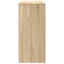 Sideboard with Sonoma oak drawer 80x34x76 cm engineered wood by , Sideboards - Ref: Foro24-861537, Price: 85,95 €, Discount: %