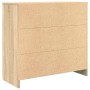 Sideboard with Sonoma oak drawer 80x34x76 cm engineered wood by , Sideboards - Ref: Foro24-861537, Price: 85,95 €, Discount: %