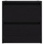 Wandnachttische 2 Stück Schwarz-Eiche 38x34x40 cm von , Nachttische - Ref: Foro24-861250, Preis: 84,60 €, Rabatt: %