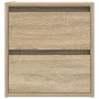 Mesillas de noche de pared 2 uds roble Sonoma 38x34x40 cm by , Nightstands - Ref: Foro24-861252, Price: 78,70 €, Discount: %