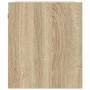 Mesillas de noche de pared 2 uds roble Sonoma 38x34x40 cm by , Nightstands - Ref: Foro24-861252, Price: 78,70 €, Discount: %