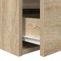 Mesillas de noche de pared 2 uds roble Sonoma 38x34x40 cm by , Nightstands - Ref: Foro24-861252, Price: 78,70 €, Discount: %
