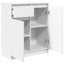 Aparador con cajón blanco 71x35x84 cm madera de ingeniería von , Sideboards - Ref: Foro24-861589, Preis: 81,76 €, Rabatt: %