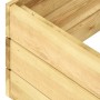 Liege mit Tisch aus grün imprägniertem Kiefernholz von vidaXL, Liegen - Ref: Foro24-315403, Preis: 143,98 €, Rabatt: %