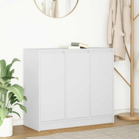 Weißer Schrank aus Holzwerkstoff 85x34x76 cm von , Sideboards - Ref: Foro24-861625, Preis: 95,67 €, Rabatt: %