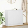 Weißer Schrank aus Holzwerkstoff 85x34x76 cm von , Sideboards - Ref: Foro24-861625, Preis: 95,67 €, Rabatt: %