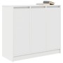 Weißer Schrank aus Holzwerkstoff 85x34x76 cm von , Sideboards - Ref: Foro24-861625, Preis: 95,67 €, Rabatt: %