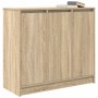 Sonoma oak sideboard 85x34x76 cm engineered wood by , Sideboards - Ref: Foro24-861627, Price: 92,25 €, Discount: %