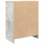 Grauer Beton-Engineered-Holz-Sideboard 57x34x76 cm von , Sideboards - Ref: Foro24-861619, Preis: 71,31 €, Rabatt: %