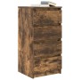Smoked oak sideboard 37.5x35x76 cm engineered wood by , Sideboards - Ref: Foro24-861755, Price: 74,34 €, Discount: %