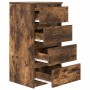 Smoked oak sideboard 37.5x35x76 cm engineered wood by , Sideboards - Ref: Foro24-861755, Price: 74,34 €, Discount: %