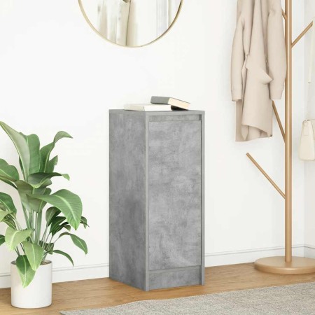 Engineered wood gray concrete sideboard 29.5x34x76 cm by , Sideboards - Ref: Foro24-861610, Price: 47,03 €, Discount: %