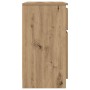 Handgefertigter Eichenschrank mit Schublade, 71x35x65cm, aus Ingenieurholz. von , Sideboards - Ref: Foro24-861606, Preis: 75,...