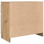 Handgefertigter Eichenschrank mit Schublade, 71x35x65cm, aus Ingenieurholz. von , Sideboards - Ref: Foro24-861606, Preis: 75,...