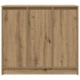 Artisan Oak Sideboard 85x34x76 cm Engineered Wood by , Sideboards - Ref: Foro24-861633, Price: 91,33 €, Discount: %