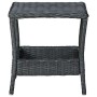 Gartenmöbel-Set 3-teilig dunkelgraues synthetisches Rattan und Kissen von vidaXL, Gartensets - Ref: Foro24-3060179, Preis: 26...
