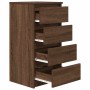 Brown oak sideboard 37.5x35x76 cm engineered wood by , Sideboards - Ref: Foro24-861757, Price: 76,48 €, Discount: %