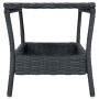 Gartenmöbel-Set 3-teilig dunkelgraues synthetisches Rattan und Kissen von vidaXL, Gartensets - Ref: Foro24-3060179, Preis: 26...