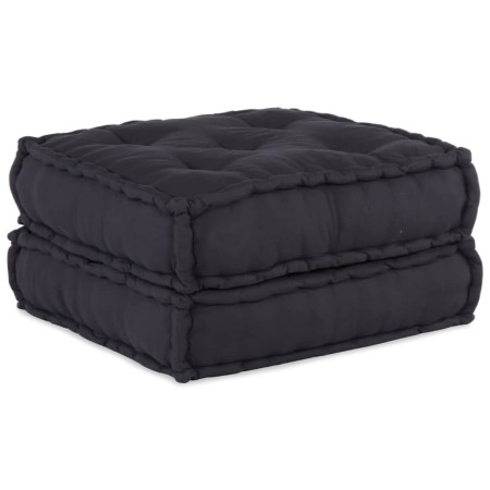 Modular pouf in anthracite fabric 70x70x36 cm by , Cushions for chairs and sofas - Ref: Foro24-4019027, Price: 112,40 €, Disc...