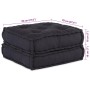 Modulares Pouf aus anthrazitfarbenem Stoff, 70x70x36 cm. von , Kissen für Stühle und Sofas - Ref: Foro24-4019027, Preis: 112,...