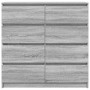 Sideboard Sonoma gray 100x35x99 cm engineered wood by , Sideboards - Ref: Foro24-3328494, Price: 162,99 €, Discount: %
