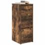 Smoked oak sideboard 29.5x34x76 cm engineered wood by , Sideboards - Ref: Foro24-861638, Price: 62,09 €, Discount: %