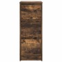 Smoked oak sideboard 29.5x34x76 cm engineered wood by , Sideboards - Ref: Foro24-861638, Price: 62,09 €, Discount: %