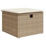 Gartensofagarnitur mit 9-teiligen Kissen aus synthetischem Rattan in Beige. von , Gartensets - Ref: Foro24-3325859, Preis: 61...
