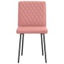 Dining chairs, 6 units, synthetic leather, pink. by , dining chairs - Ref: Foro24-3315490, Price: 254,31 €, Discount: %