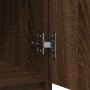 Aparador con cajón roble marrón 71x35x65 cm madera ingeniería de , Aparadores - Ref: Foro24-861577, Precio: 88,44 €