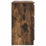 Aparador con cajón roble ahumado 71x35x65 cm madera ingeniería by , Sideboards - Ref: Foro24-861575, Price: 82,26 €, Discount: %