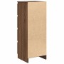 Aparador roble marrón 37,5x35x99 cm madera de ingeniería von , Sideboards - Ref: Foro24-861703, Preis: 81,07 €, Rabatt: %