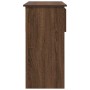 Mesa consola con cajones roble marrón 85,5x38,5x74,5 cm von , Seitentische - Ref: Foro24-861397, Preis: 80,32 €, Rabatt: %