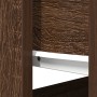 Mesa consola con cajones roble marrón 85,5x38,5x74,5 cm von , Seitentische - Ref: Foro24-861397, Preis: 80,32 €, Rabatt: %