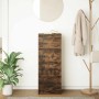 Aparador roble ahumado 37,5x35x99 cm madera de ingeniería de , Aparadores - Ref: Foro24-861701, Precio: 72,37 €, Descuento: %