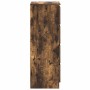 Aparador roble ahumado 37,5x35x99 cm madera de ingeniería de , Aparadores - Ref: Foro24-861701, Precio: 72,37 €, Descuento: %