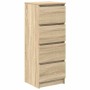 Aparador roble Sonoma 37,5x35x76 cm madera ingeniería von , Sideboards - Ref: Foro24-861699, Preis: 78,86 €, Rabatt: %