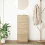 Aparador roble Sonoma 37,5x35x76 cm madera ingeniería von , Sideboards - Ref: Foro24-861699, Preis: 78,86 €, Rabatt: %